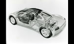 AUDI AVUS Quattro W12 aluminum concept car 1991 